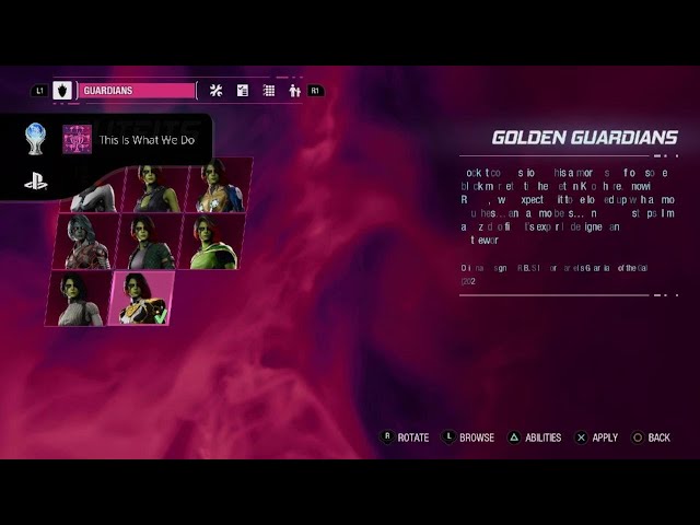 Marvel's Guardians Of The Galaxy - This Is What We Do - How To Unlock
