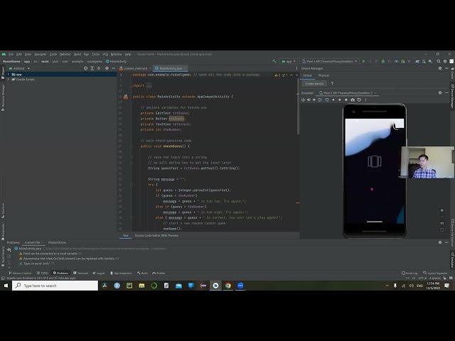 How to run the Android Studio emulator?