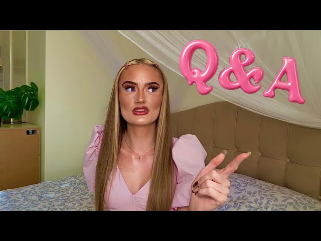 Q&A: MIJN RELATIE MET FRENNA, HAATREACTIES & TV PROGRAMMA’S!!?? || #4 