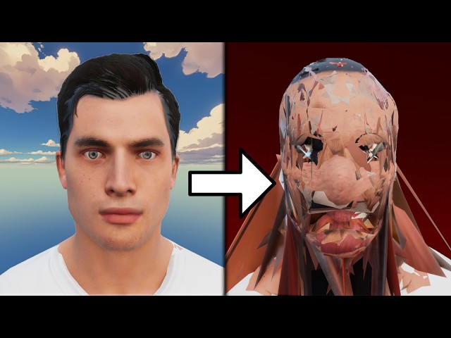I broke Blender to make terrifying creatures
