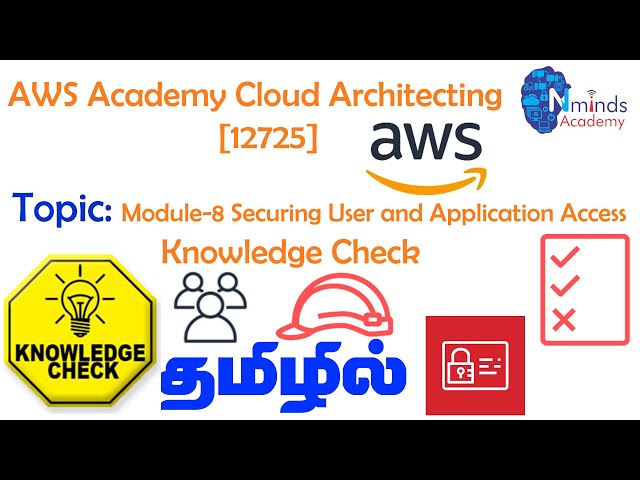 AWS Academy Cloud Architecting12725-Module 8 Knowledge Check