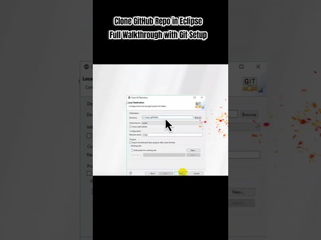 Clone GitHub Repo in Eclipse Full Walkthrough with Git Setup