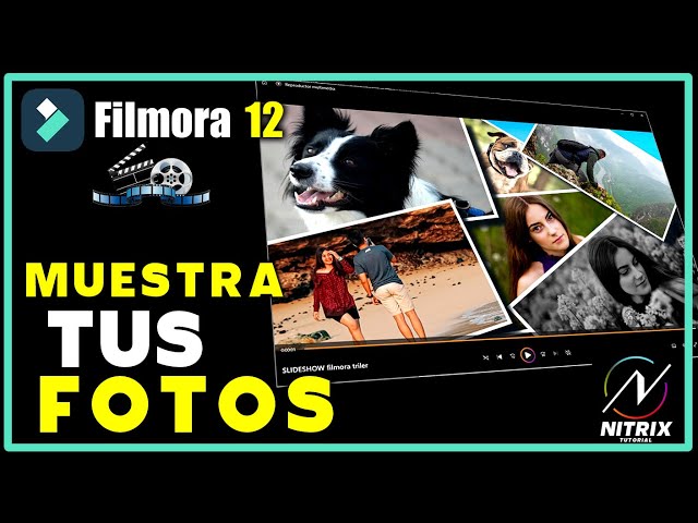 HOW to Make a PHOTO SLIDESHOW with FILMORA 12