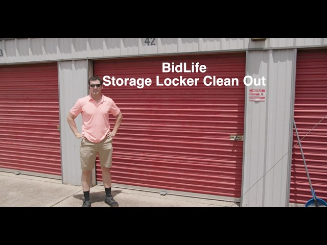 BidLife - What Storage Locker Clean Outs Are Really Like