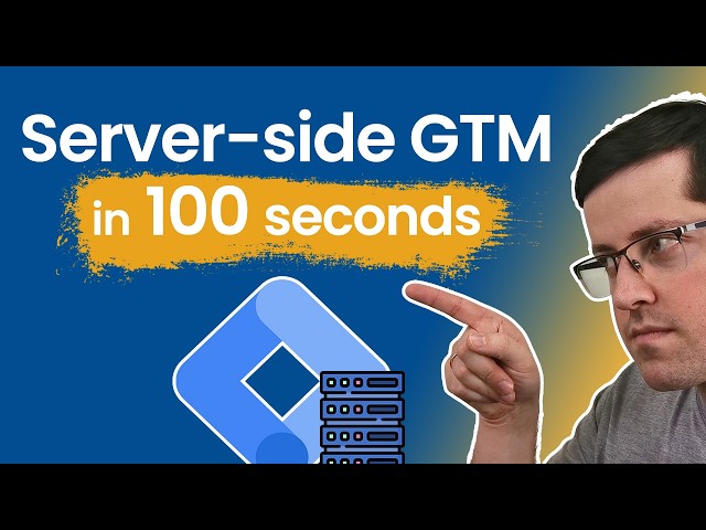 Server-side tracking explained in 100 seconds || What is server-side GTM?