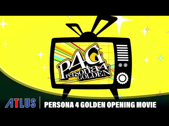 Persona 4 Golden (PS Vita, Steam) | Opening Movie | Persona 25th