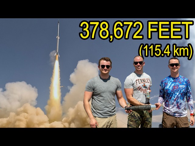 An Amateur Rocket Just Reached Space