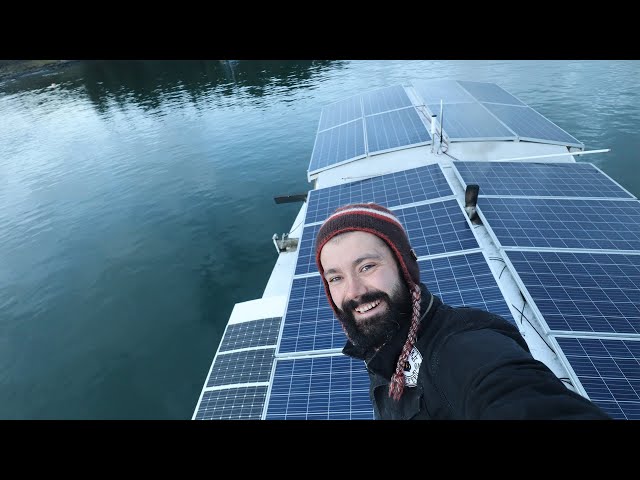 Living off-grid on a solar powered sailboat | Finding Simon