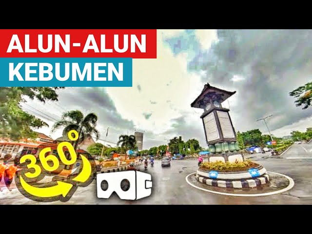 Wow Indahnya Kota Kebumen Abis Ujan | Video 360 Derajat | No Edit