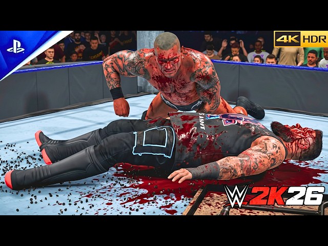 WWE 2K26 - Randy Orton vs. Kevin Owens – No Disqualification Match: SmackDown | PS5™ Pro [4K HDR]