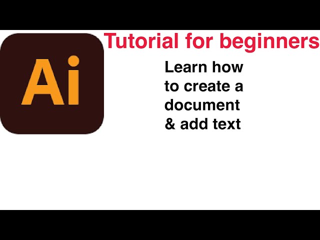 AI Tutorial for beginners 