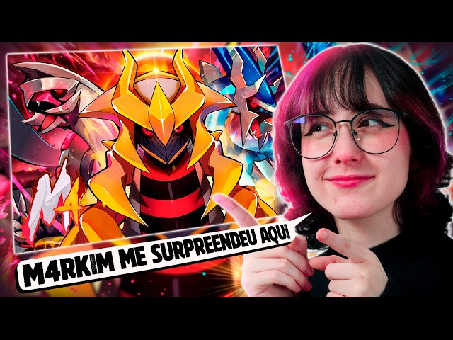 Que BRIGA é essa do TRIO DA CRIAÇÃO??? M4rkim (Pokémon) | FERU REACT