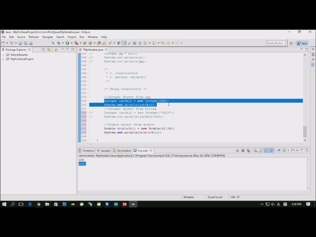 18. Khmer Java: Data Type Wrapper