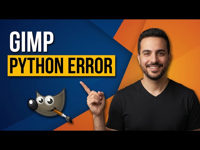 Gimp Python Error (Easy Fix Guide)