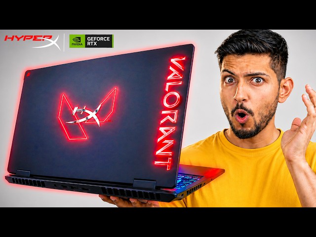 I Tried Special Edition Gaming Laptop ! Valorant