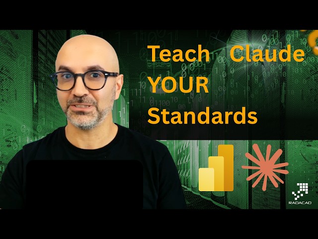 Teach Claude & AI Your Power BI Standards — Custom Skills for the Power BI Modeling MCP Server