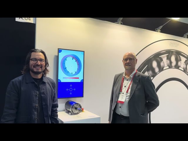 Interview with Tomas Gustavsson from SKF on a new revolutionary product for process optimisation