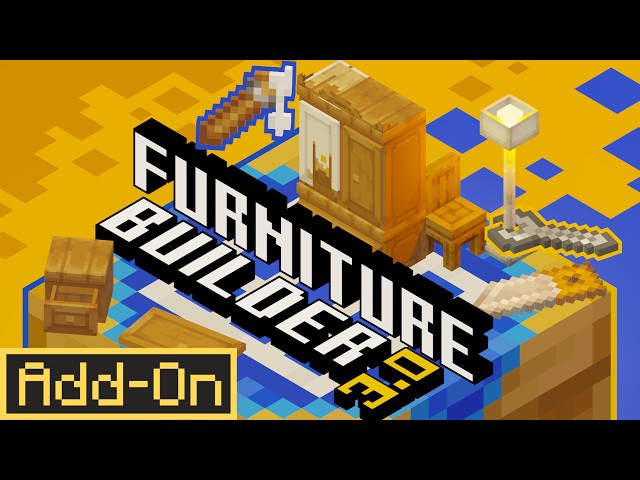 The BEST Furniture Addon for Minecraft Bedrock Just Got a HUGE 3.0 Update