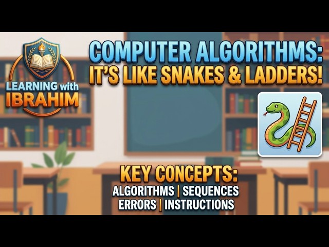 Algorithm, Instructions, Sequence & Errors | Learn with Snakes & Ladders! 🐍🪜