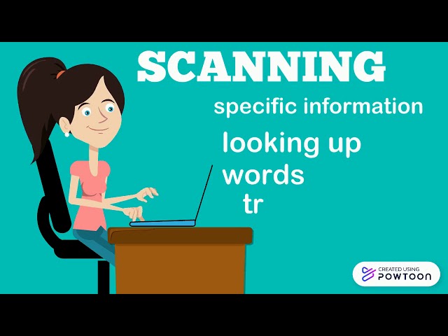Skimming and Scanning