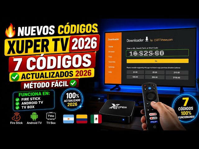 🚀 NEW XUPER TV CODES 2026 | 7 UPDATED Codes For Fire Stick, Android TV And Box