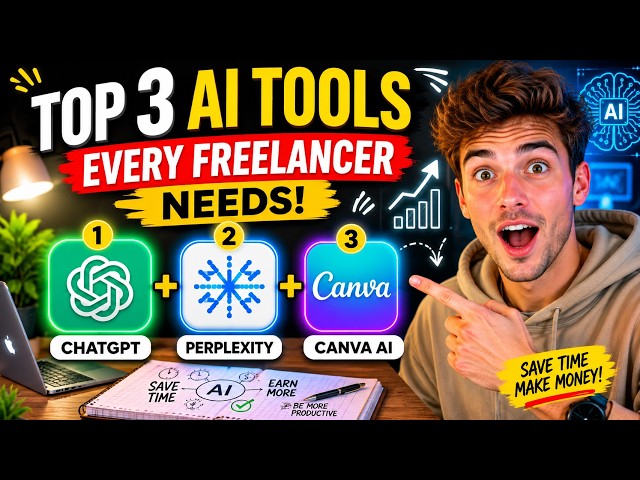 These 3 AI Tools Will Save Freelancers Hours Every Week