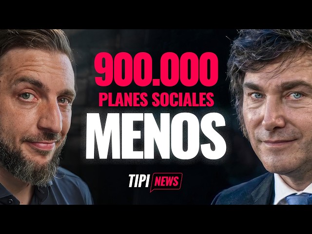 Milei anunció EL FIN de 900.000 planes sociales