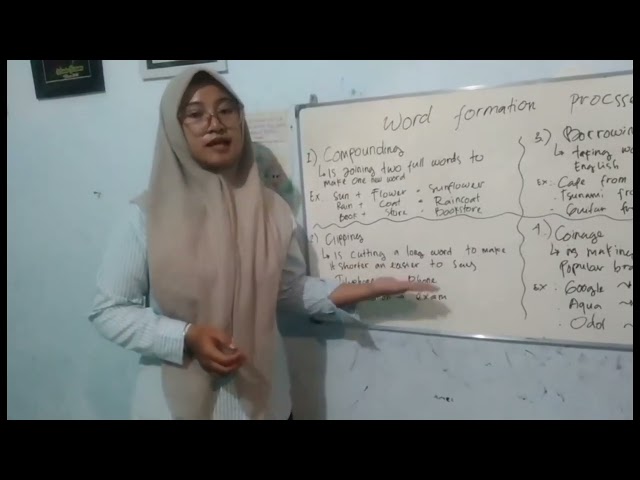 Morphology (word formation process)