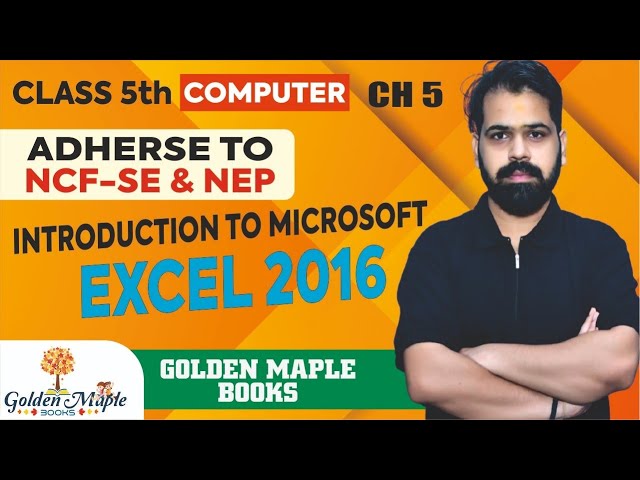 Log in Computer | CH-7 | Internet And E-Mail | Class-5 | Golden Maple Books