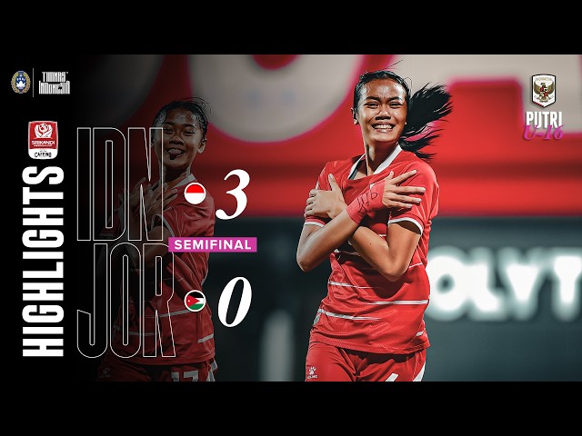 HIGHLIGHTS | Indonesia (Garuda Pertiwi) vs Jordan - Srikandi Merdeka Cup 2026