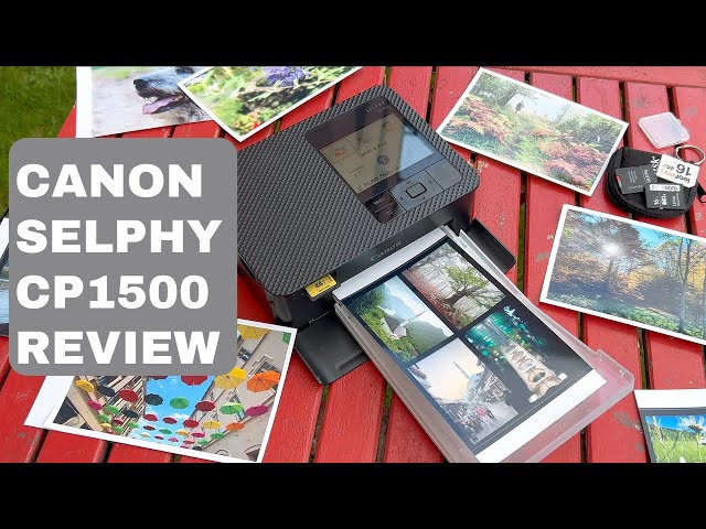 Canon Selphy CP1500 - Photo Printer for Cell Phones (Review)