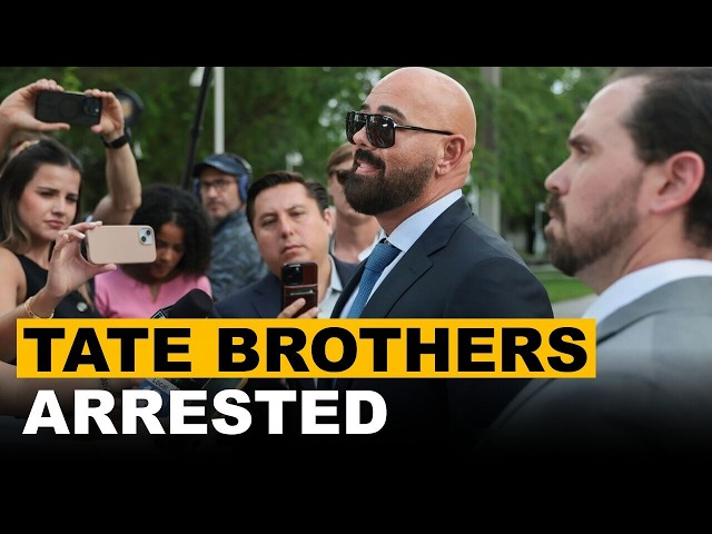 Influencers Andrew and Tristan Tate Arrested in Miami Amid Sex Crime Charges