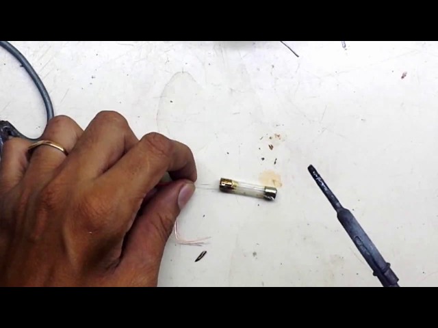 How to repair dead fuse at emergency