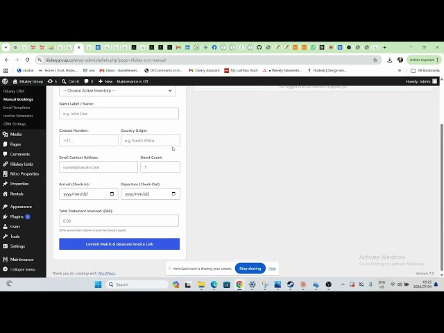Complete Booking SaaS Platform