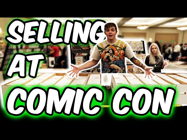 First Time SELLING at a COMIC CON - Scottsdale Comic Book Show