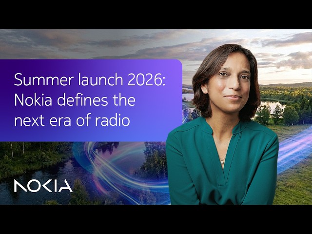 Nokia defines the next era of radio with the industry's first AI-native RAN platform