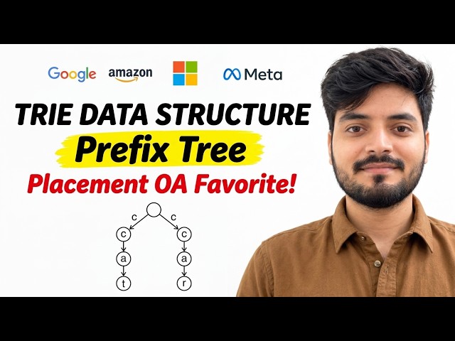 Trie Data Structure: The #1 Prefix Tree Pattern for Campus Placements & FAANG