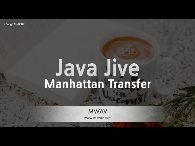 Manhattan Transfer - Java Jive (Melody) (Karaoke Version)