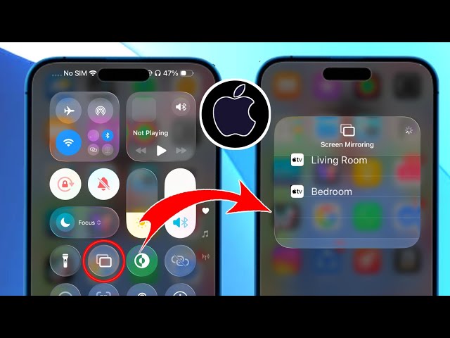 How To Turn On Screen Mirroring On iPhone 2026 || New Update iOS 27 