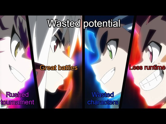 The wasted potential of beyblade burst sparking