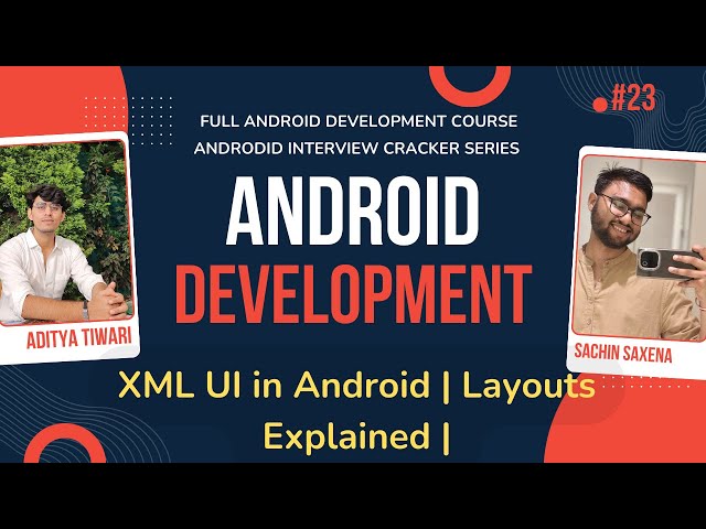 XML UI in Android | Layouts Explained | Android Development Tutorial | Native Knights