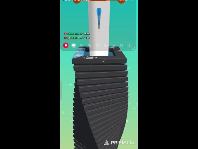 🔴Stack ball-Crash platforms live Gameplay #livestream #gameplay