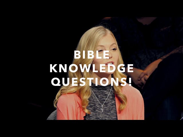 Bible Knowledge Questions!!