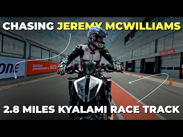 Can I Keep Up with MotoGP Legend Jeremy McWilliams? KTM Super Duke vs. Kyalami | Adam Child