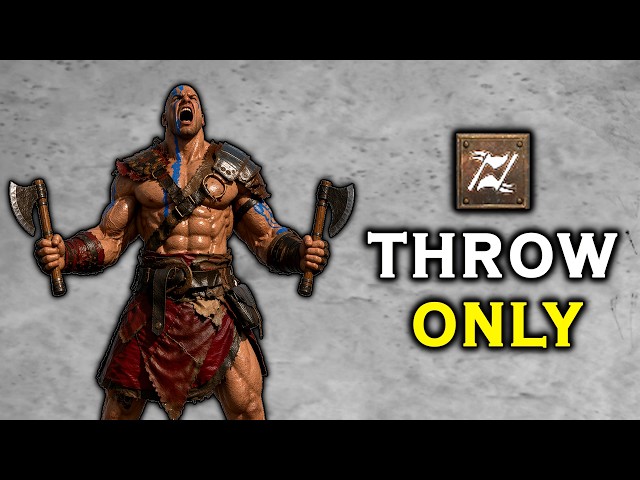 Can I Beat Diablo 2 With a THROW Barbarian? | D2R 1 To Hell