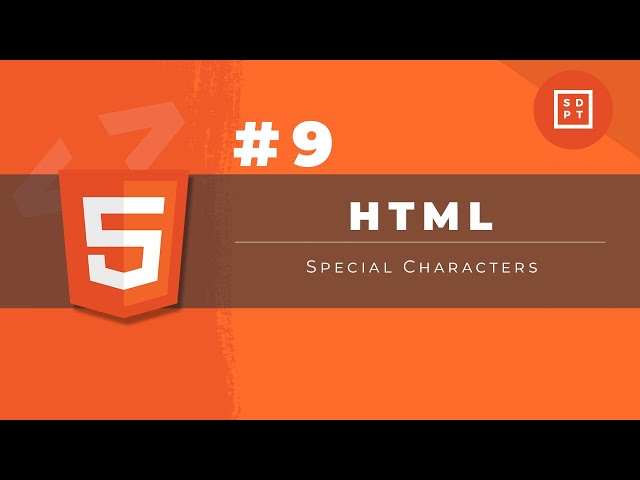 HTML Tutorial #9: Special Characters (UTF-8) | Web Development | Filipino | Tagalog
