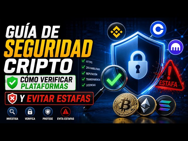 Guía de Seguridad Cripto: Cómo Verificar Plataformas y Evitar Estafas