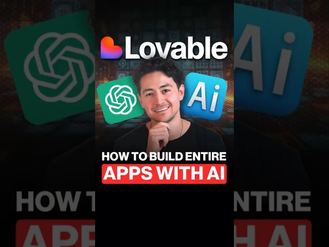 Build Apps Without Code Using Lovable AI & ChatGPT | Step-by-Step AI App Builder Guide