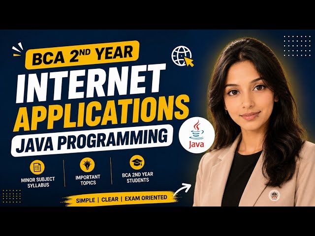 BCA 2nd Year Internet Applications Using Java Programming Syllabus