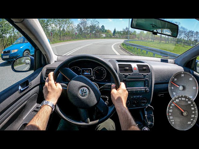 2005 Volkswagen Golf MK5 (1.9 TDI 105 HP) | 0-100 | POV Test Drive #770 Joe Black